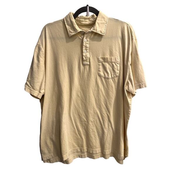 Vineyard Vines Other - Vineyard Vines Men's Size Large Yellow Cotton Polo Style Top